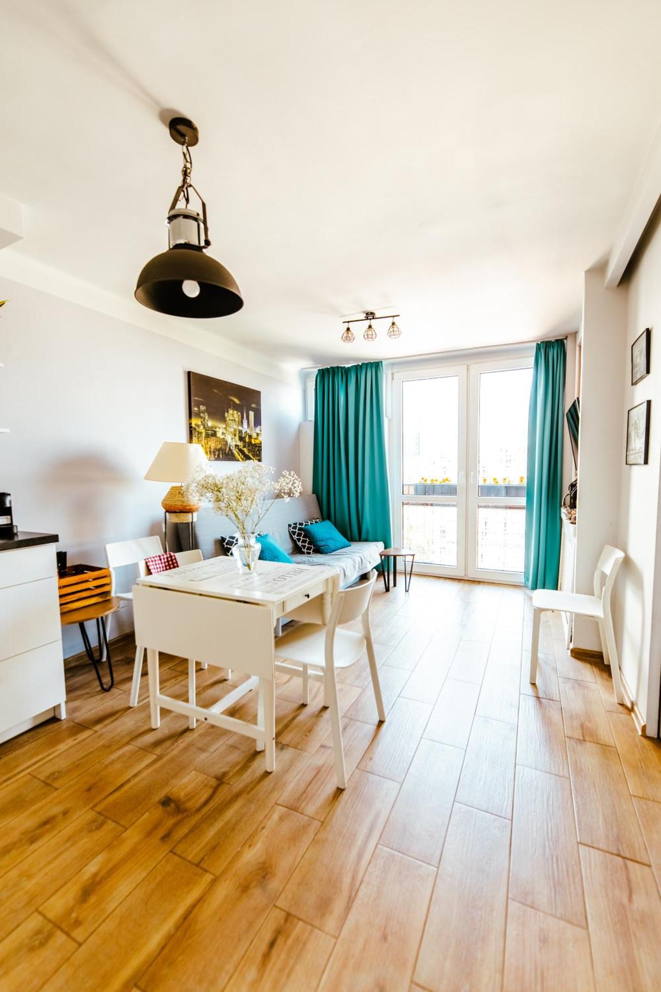 Bright 14Th Floor Central Home With Balcony & Views Βαρσοβία Εξωτερικό φωτογραφία